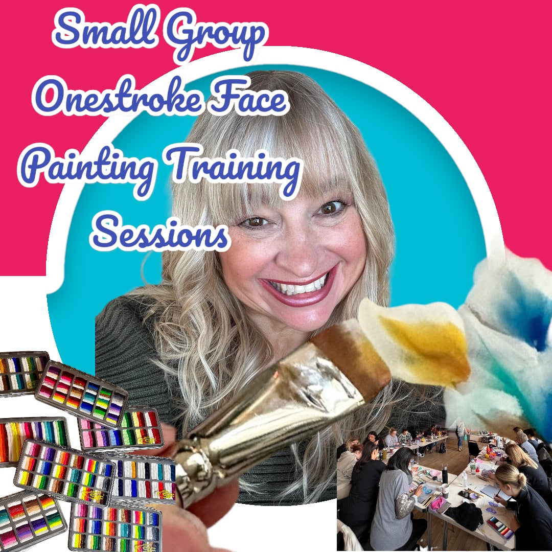 ONESTROKE FACE PAINTING SMALL GROUP TRAINING SESSIONS