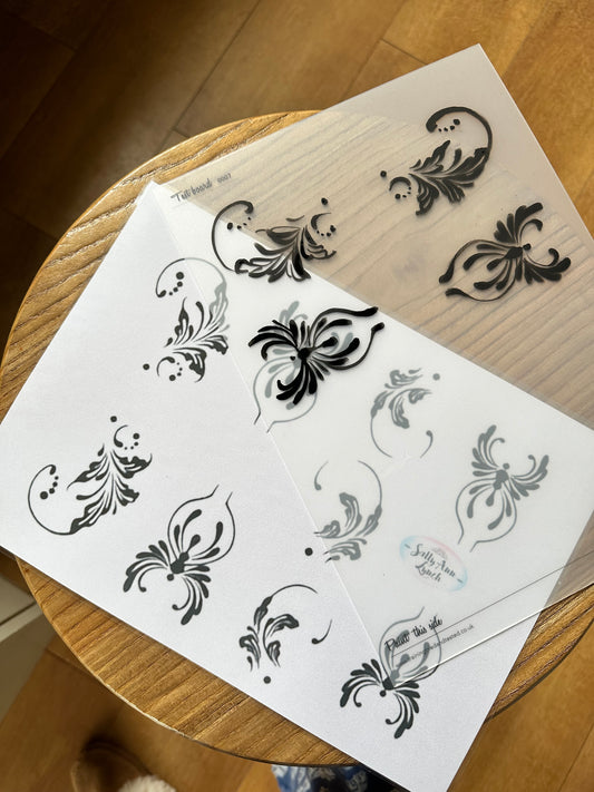FACE PAINTING TEMPLATES SHEETS x 10 (Pack 4)