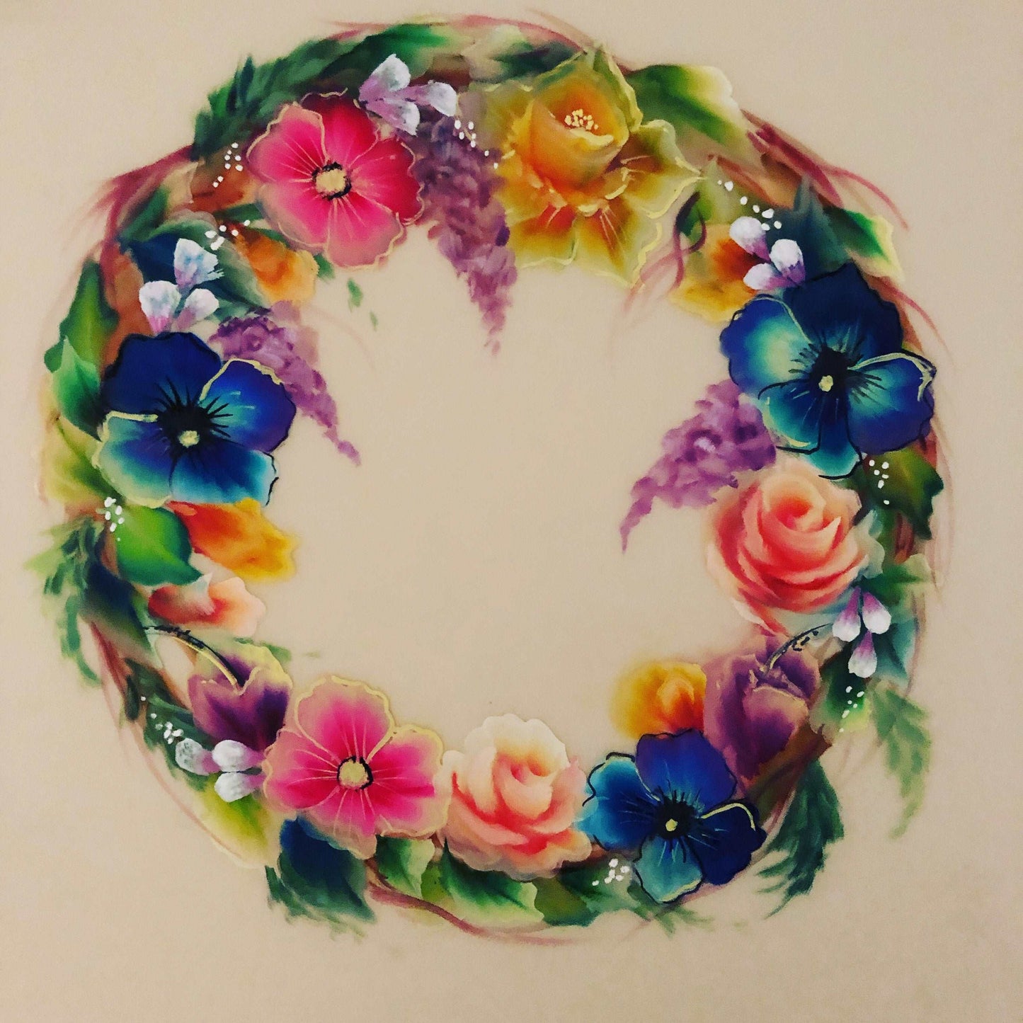 A3 Skintone Practice and Display Board Portrait by Sally-Ann Lynch Training Tried & Tested