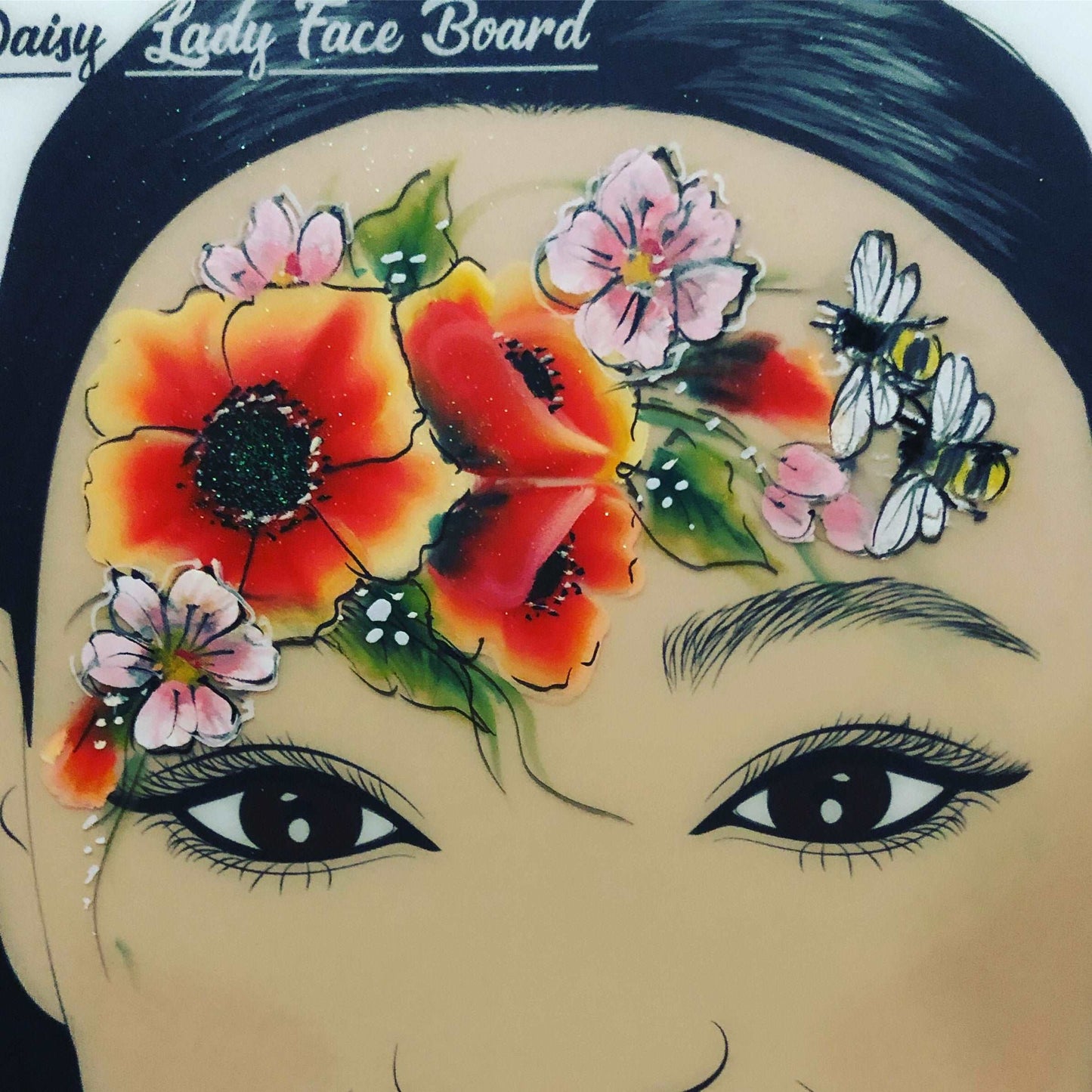 A4 Daisy Lady Practice Board A4 by Sally-Ann Lynch
