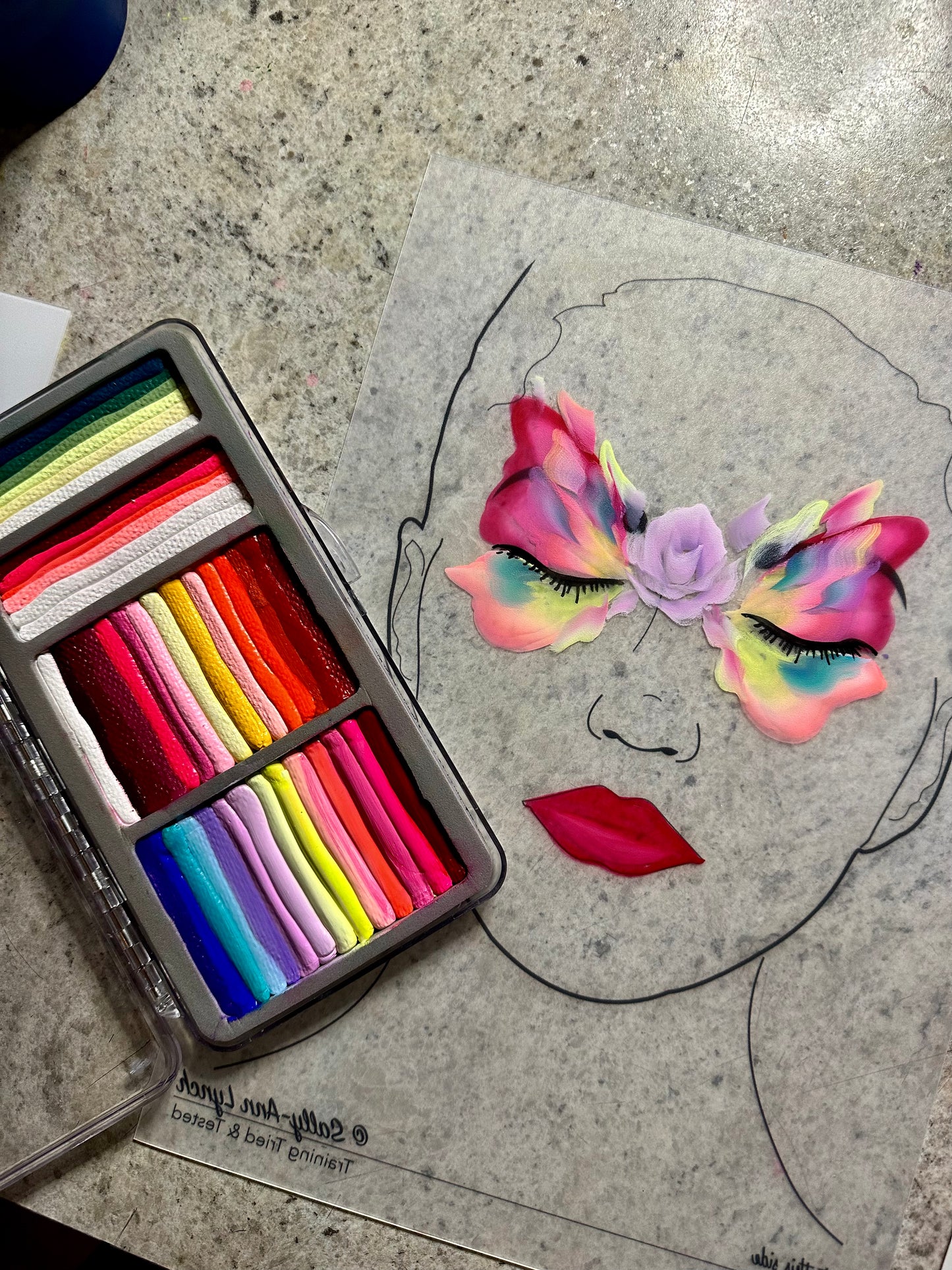 Big Brother Inspo Face Paint Palette