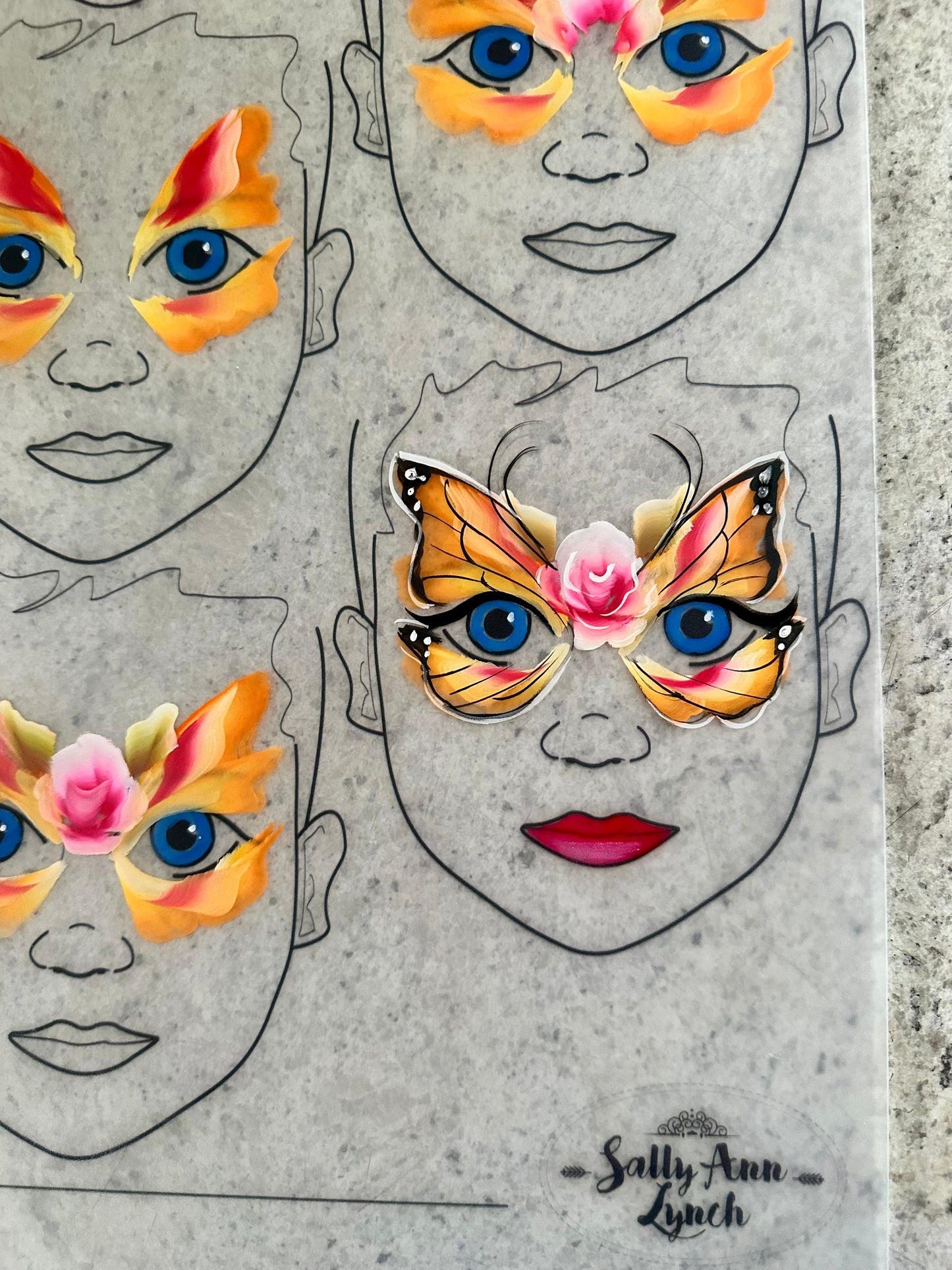 Dream Away Bespoke Face Paint Palette