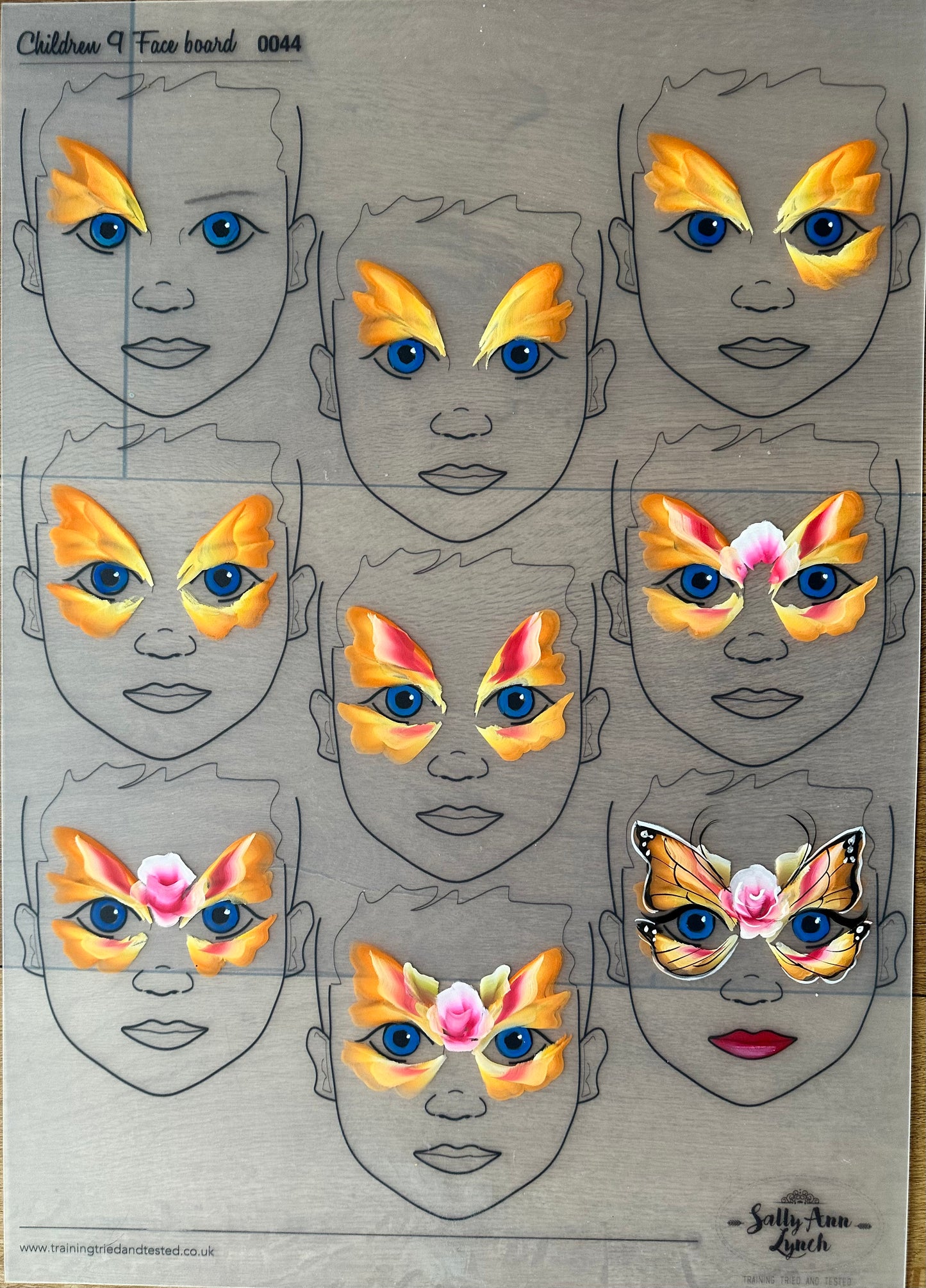 Dream Away Bespoke Face Paint Palette