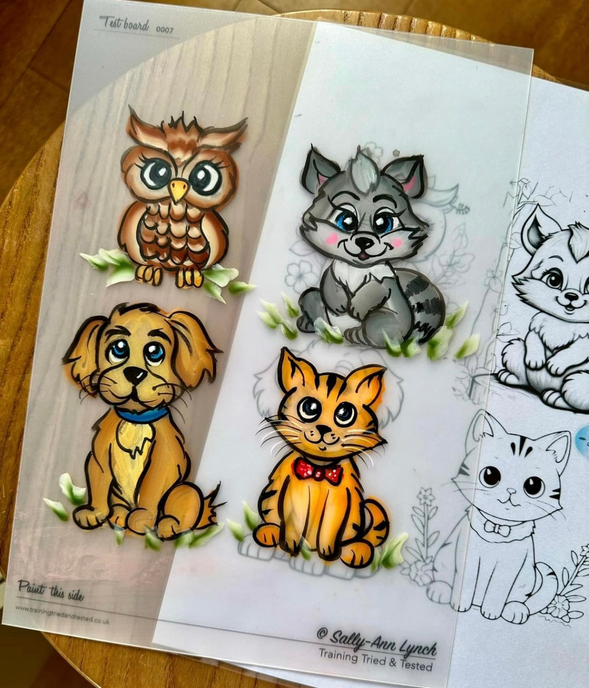 FACE PAINTING TEMPLATES x 10 SHEETS (pack 3)