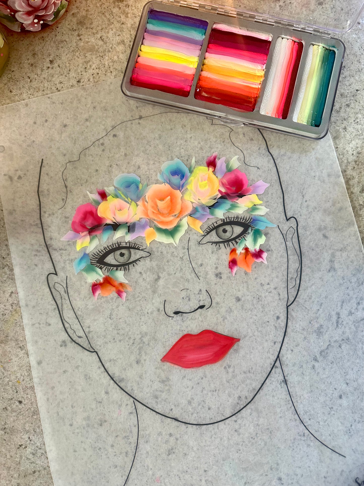 Big Brother Inspo Face Paint Palette