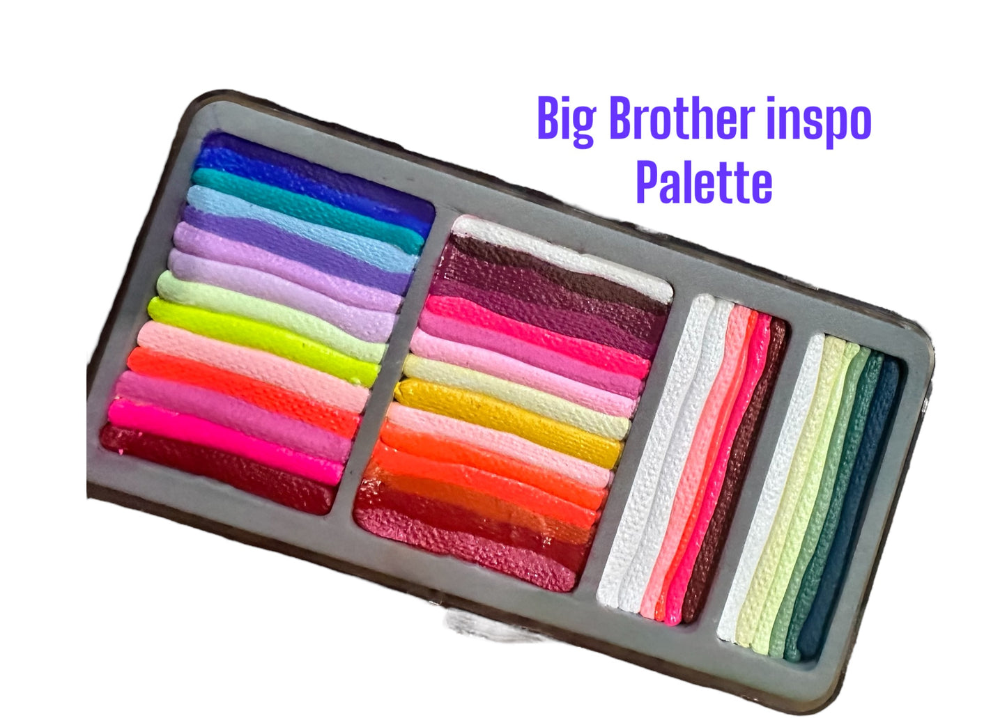 Big Brother Inspo Face Paint Palette