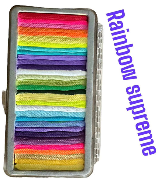 Rainbow Supreme Bespoke palette by Sally-Ann Lynch Training Tried & Tested hi