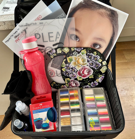 ONESTROKE FACE PAINTING KIT - HAND PAINTED BY SALLY ON REQUEST