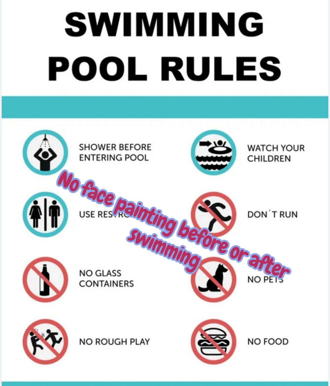 Why Face Paint and Swimming Pools Don't Mix: How Chlorine Triggers Skin Reactions