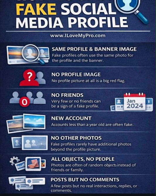 How to spot fake and bot accounts on social media - guide for face painters by Sally-Ann Lynch Training