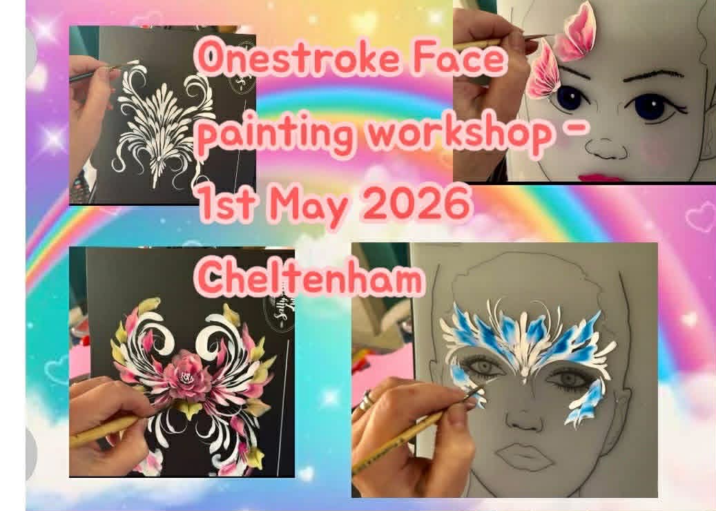 Onestroke Face Painting Workshop - 1st May 2026