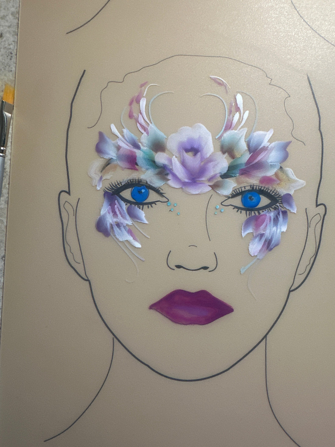 Face Painting Practice: Reusable Boards vs Kraft Paper & Cardboard