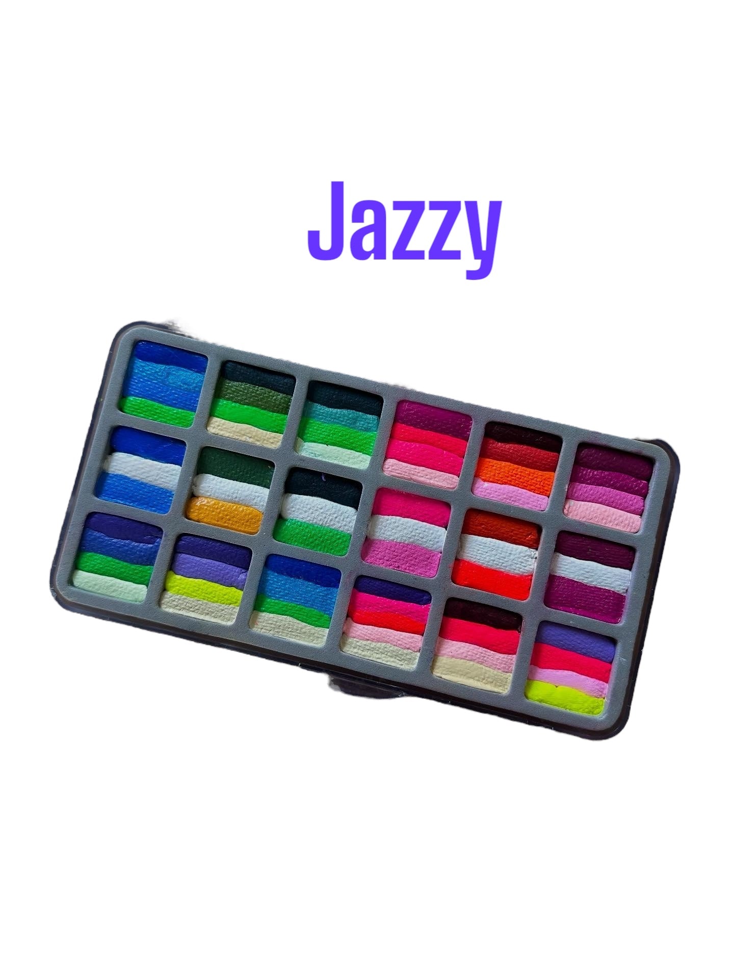Jazzy -  Onestroke face painting palette