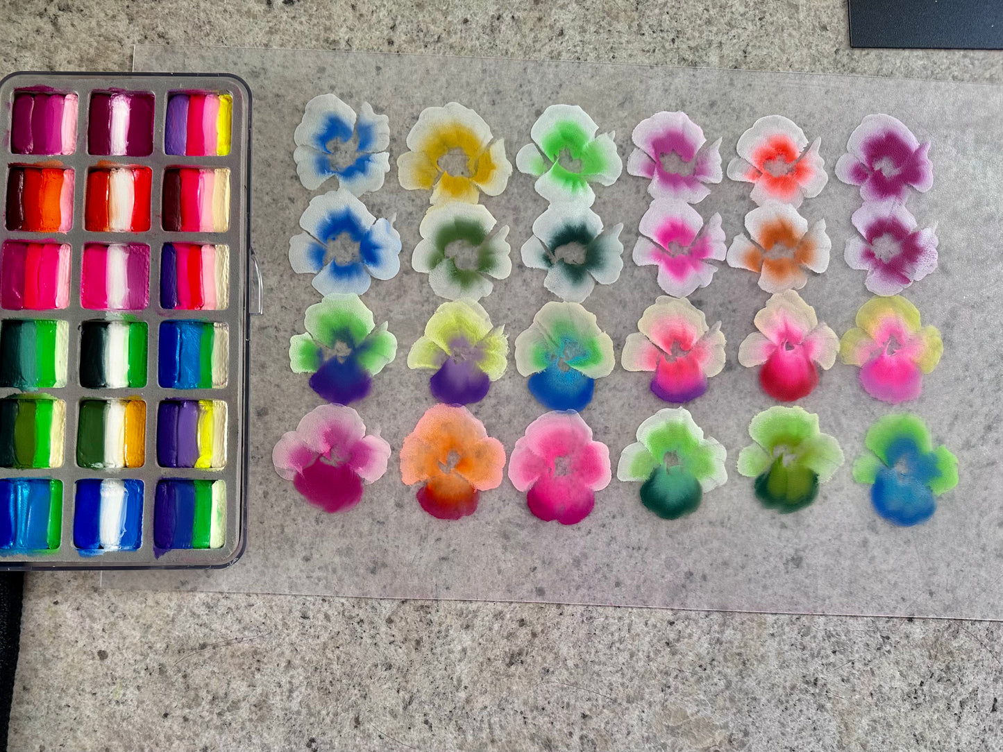 Jazzy -  Onestroke face painting palette