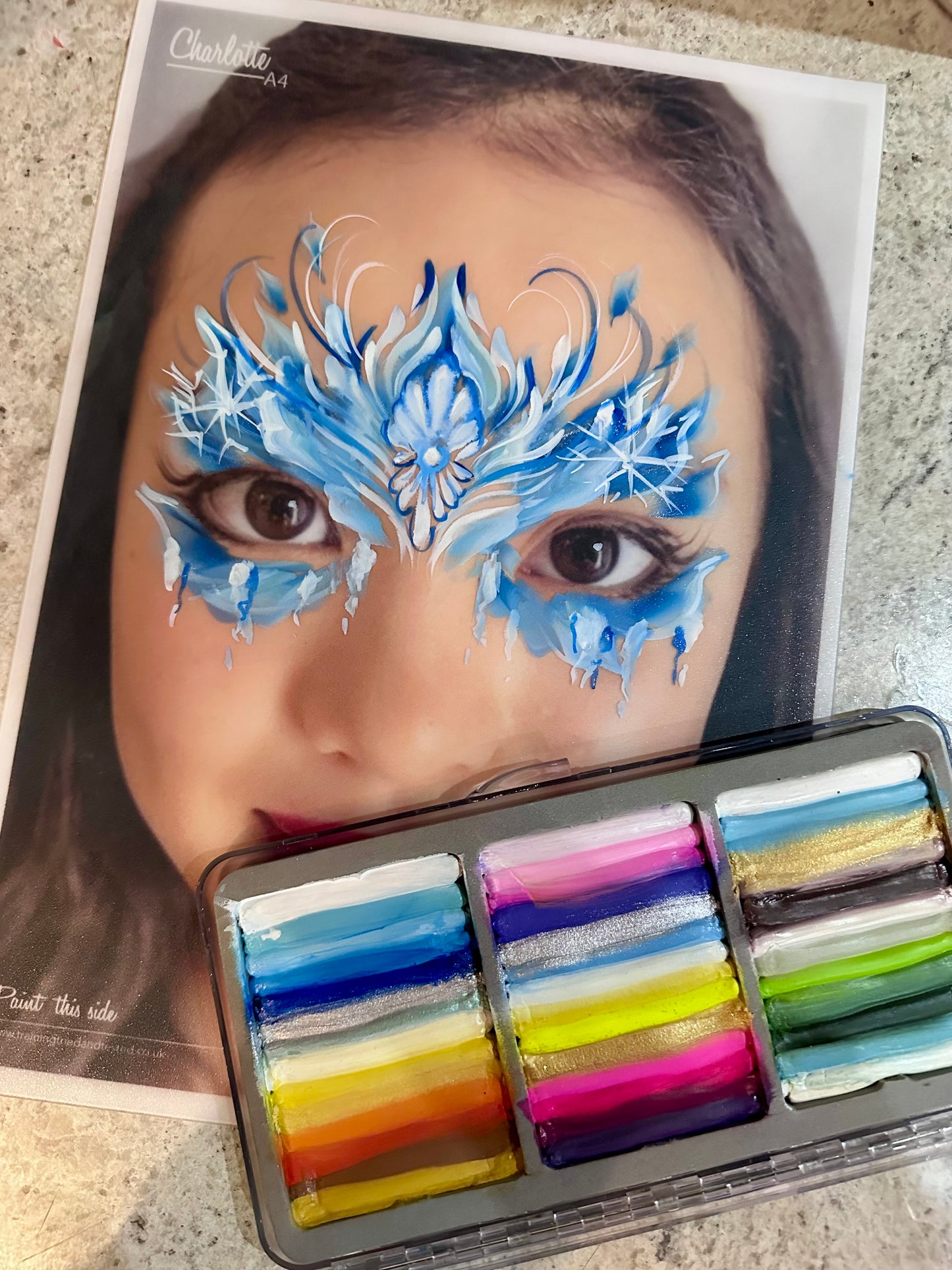 Fabulous - Onestroke Face Painting palette