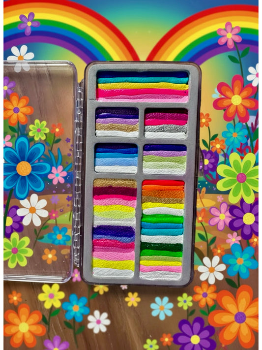 Colourful One - Onestroke Face Painting Palette