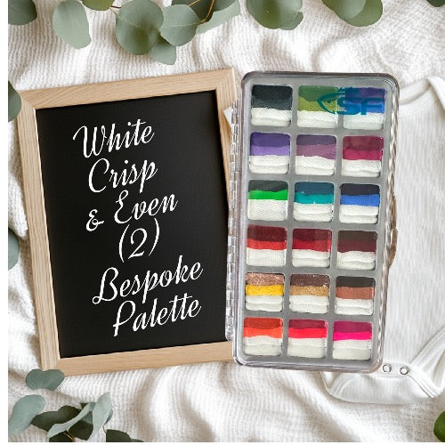 White Crisp & Even (2) Bespoke  Palette by Sally-Ann Lynch