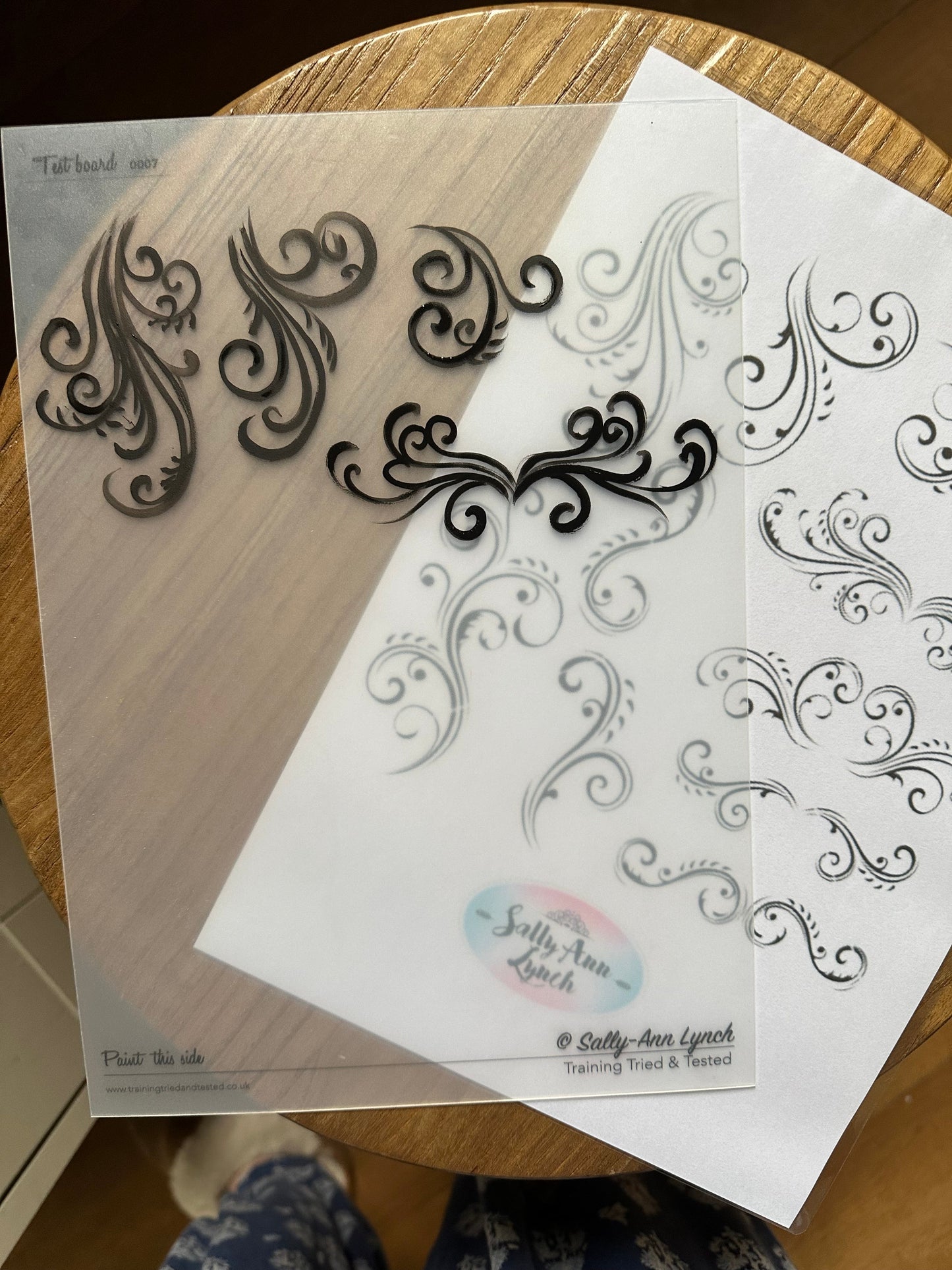 FACE PAINTING TEMPLATES SHEETS x 10 (pack 5)