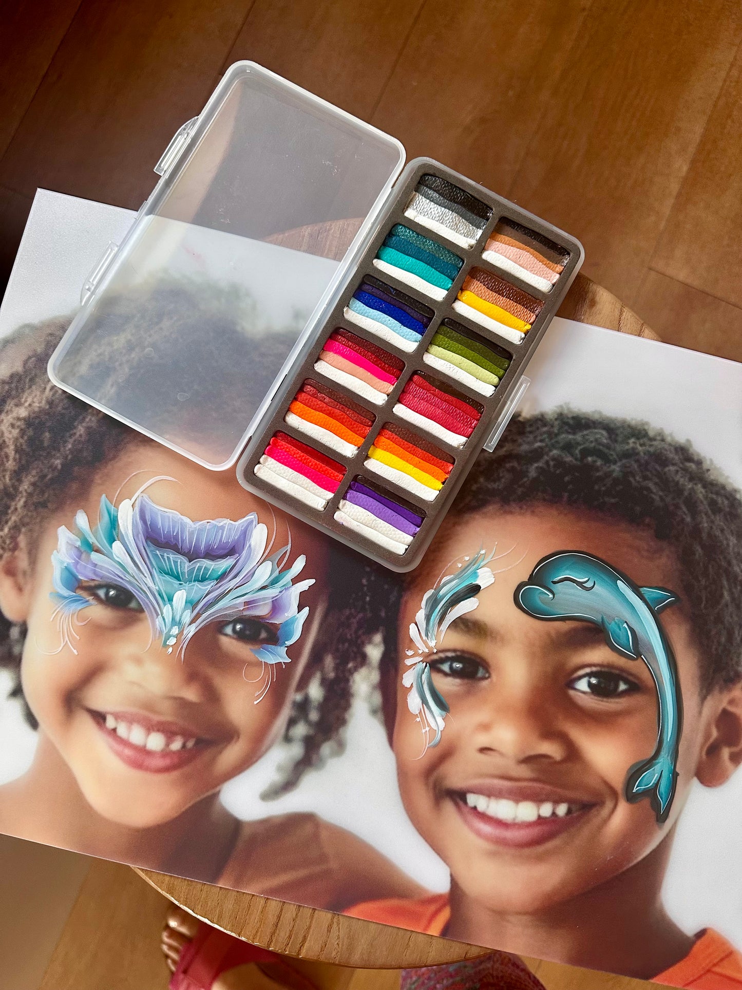 All The Colours-  Onestroke face painting palette