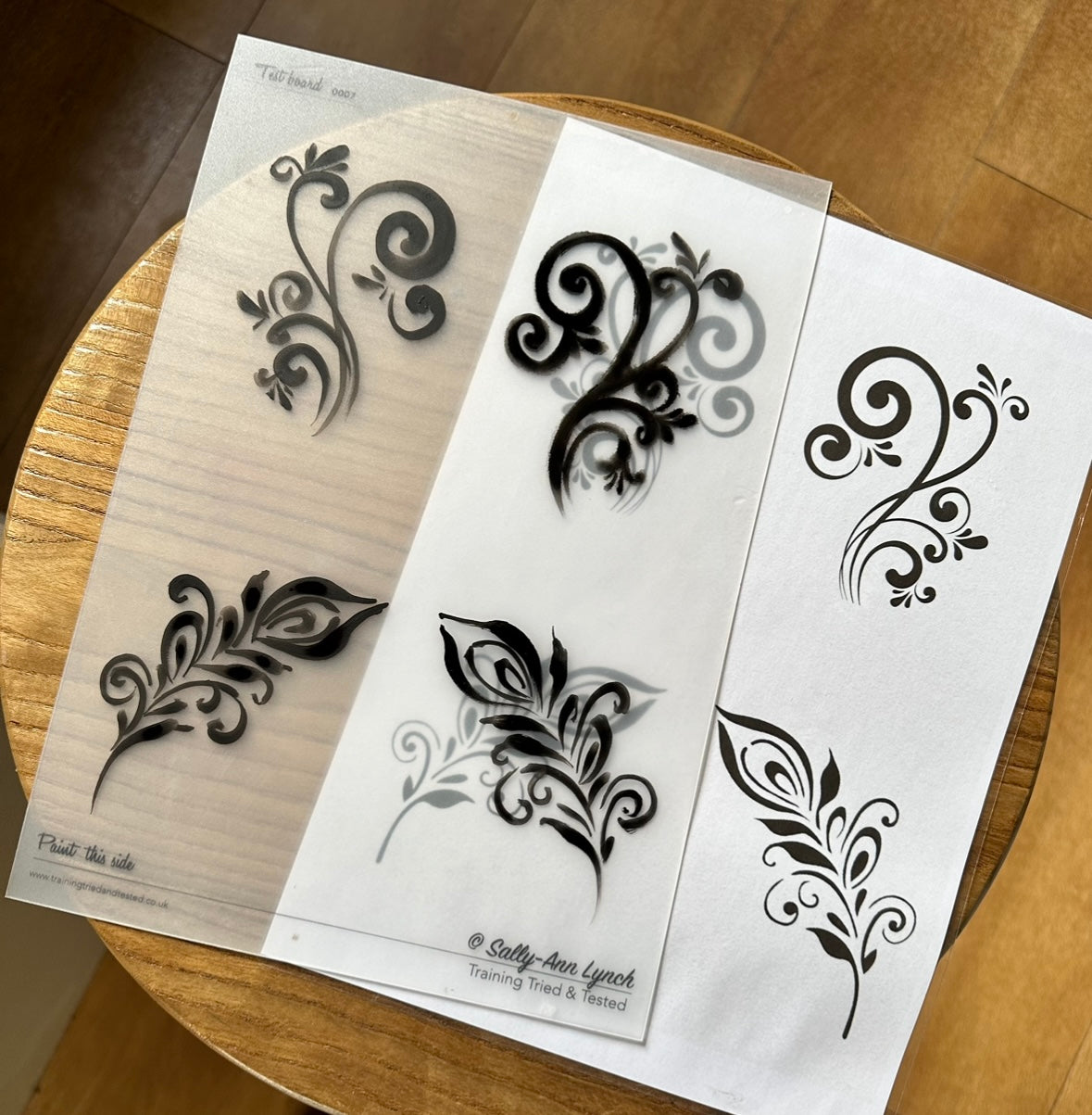 FACE PAINTING TEMPLATES SHEETS x 10 (pack 2)