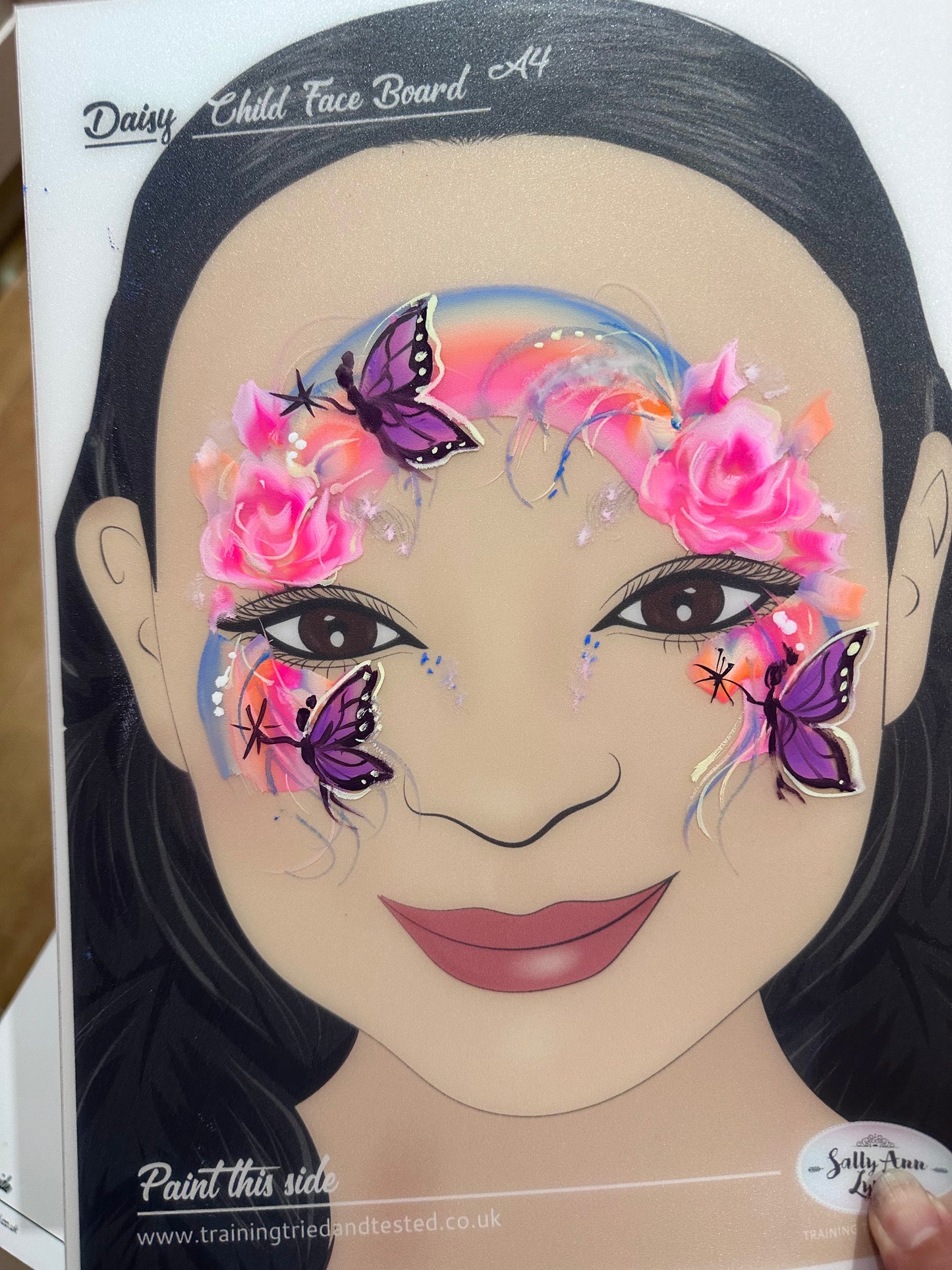 Dream Big Onestroke face painting palette