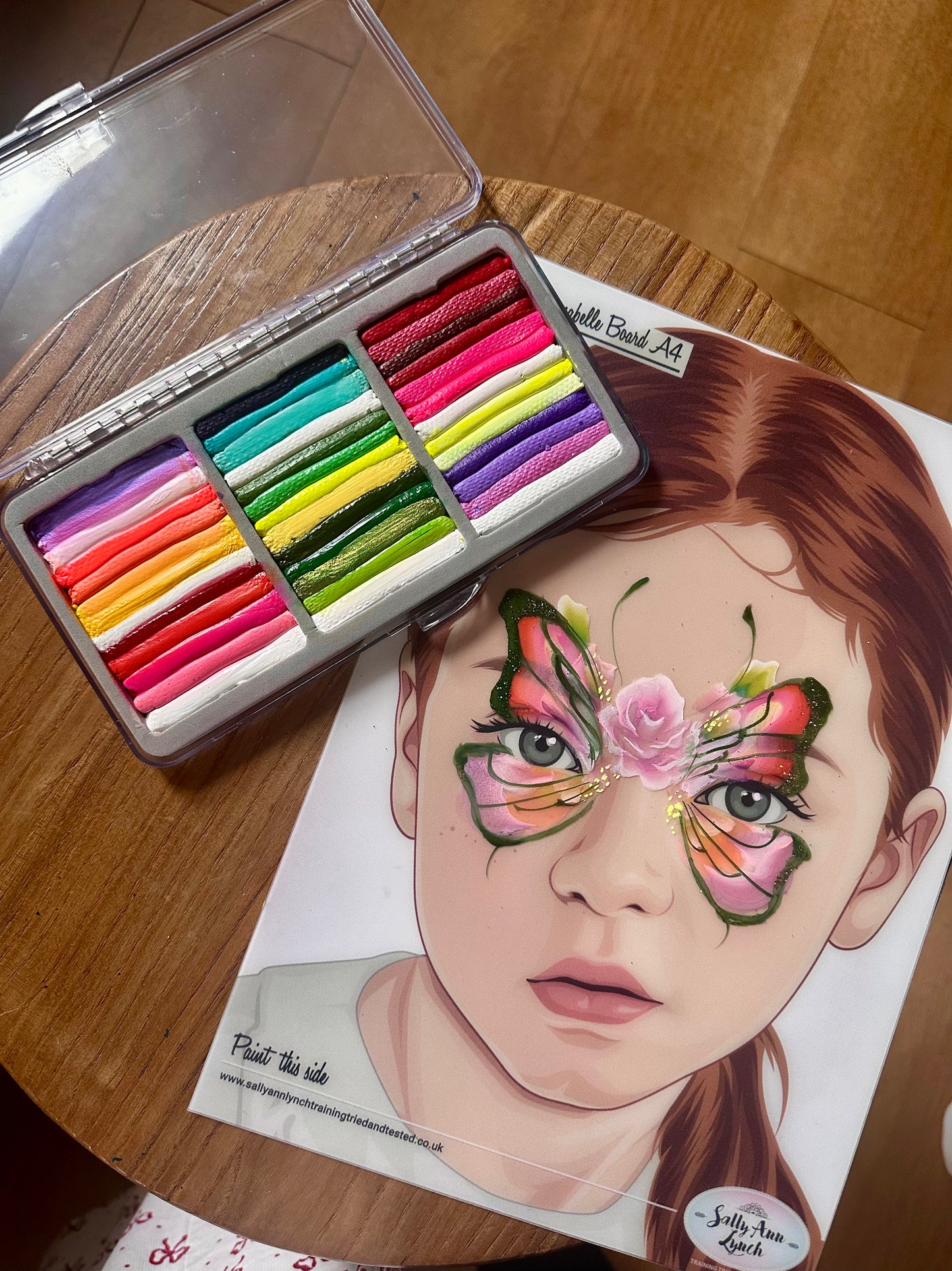 Carefree Onestroke Face painting palette