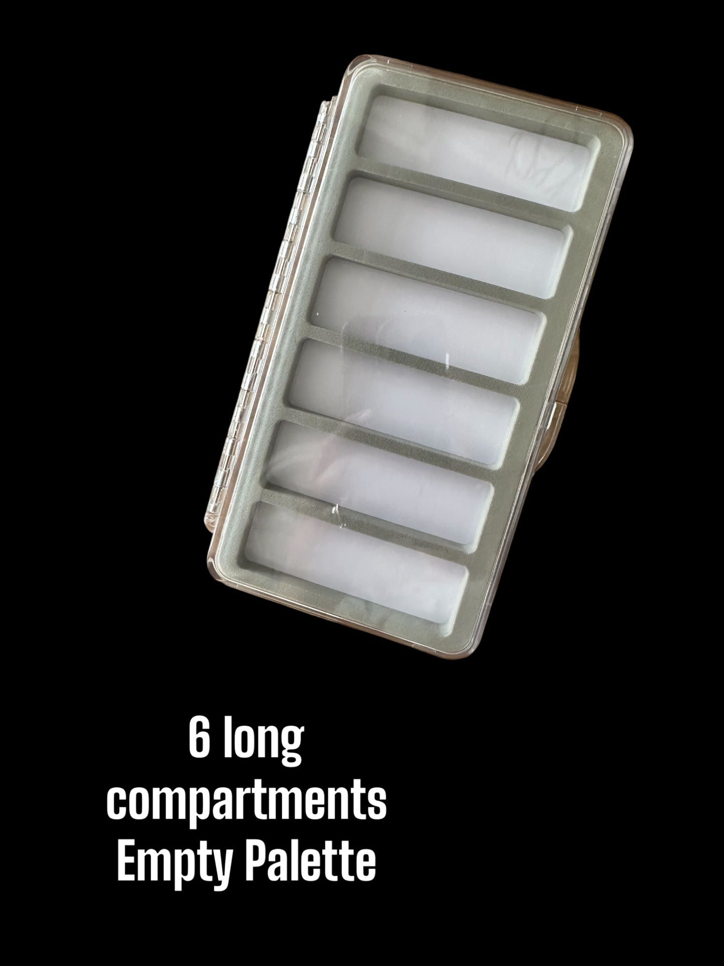 6 Long Compartment Empty Palette