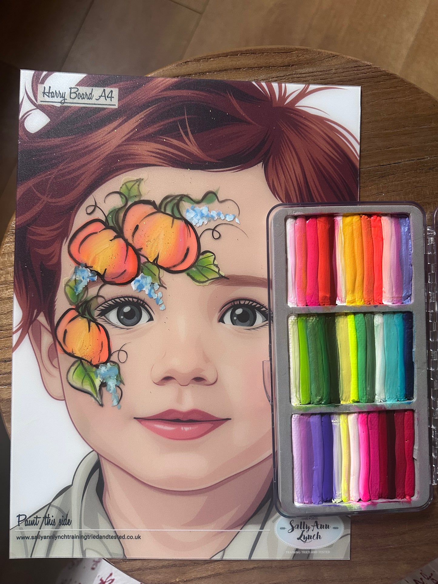 Carefree Onestroke Face painting palette
