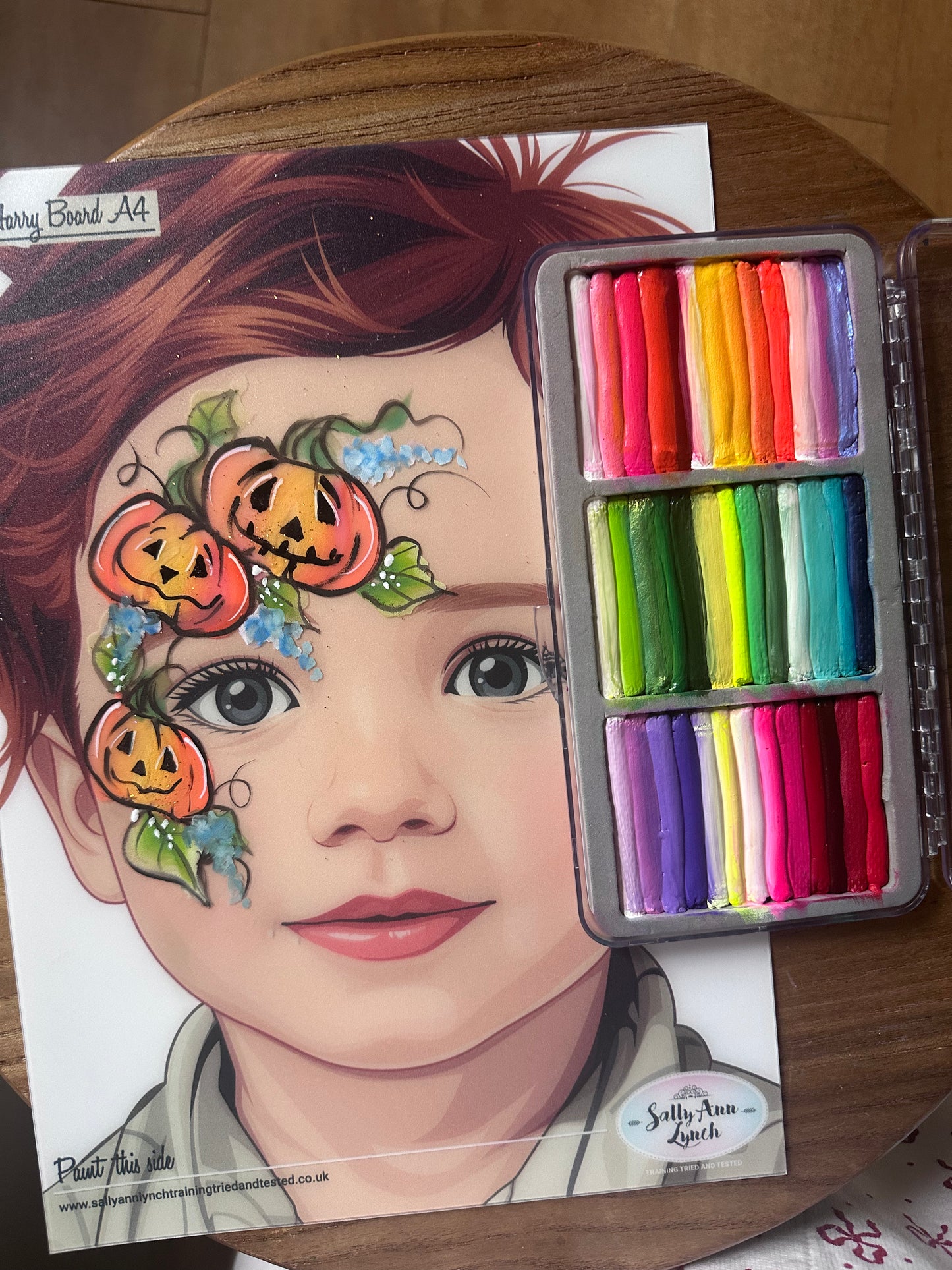 Carefree Onestroke Face painting palette