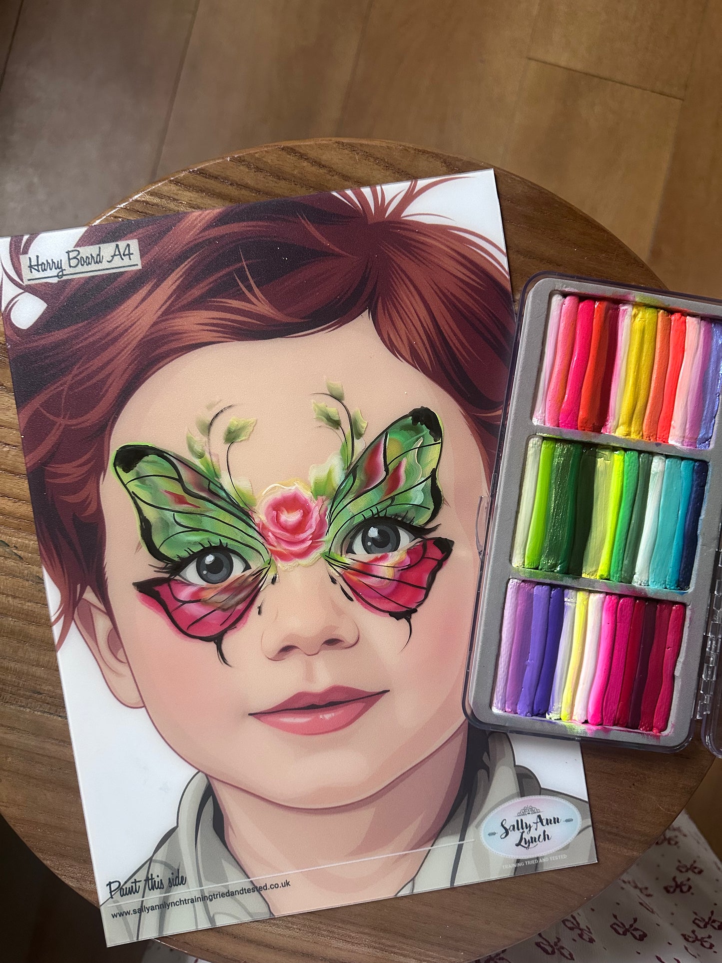 Carefree Onestroke Face painting palette