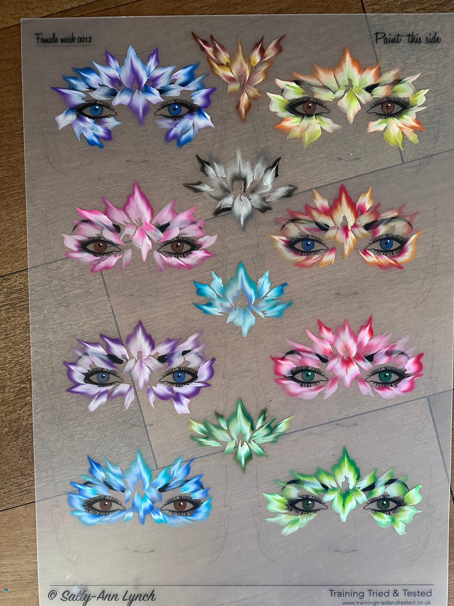 Light Fantastic - Onestroke Face Painting palette