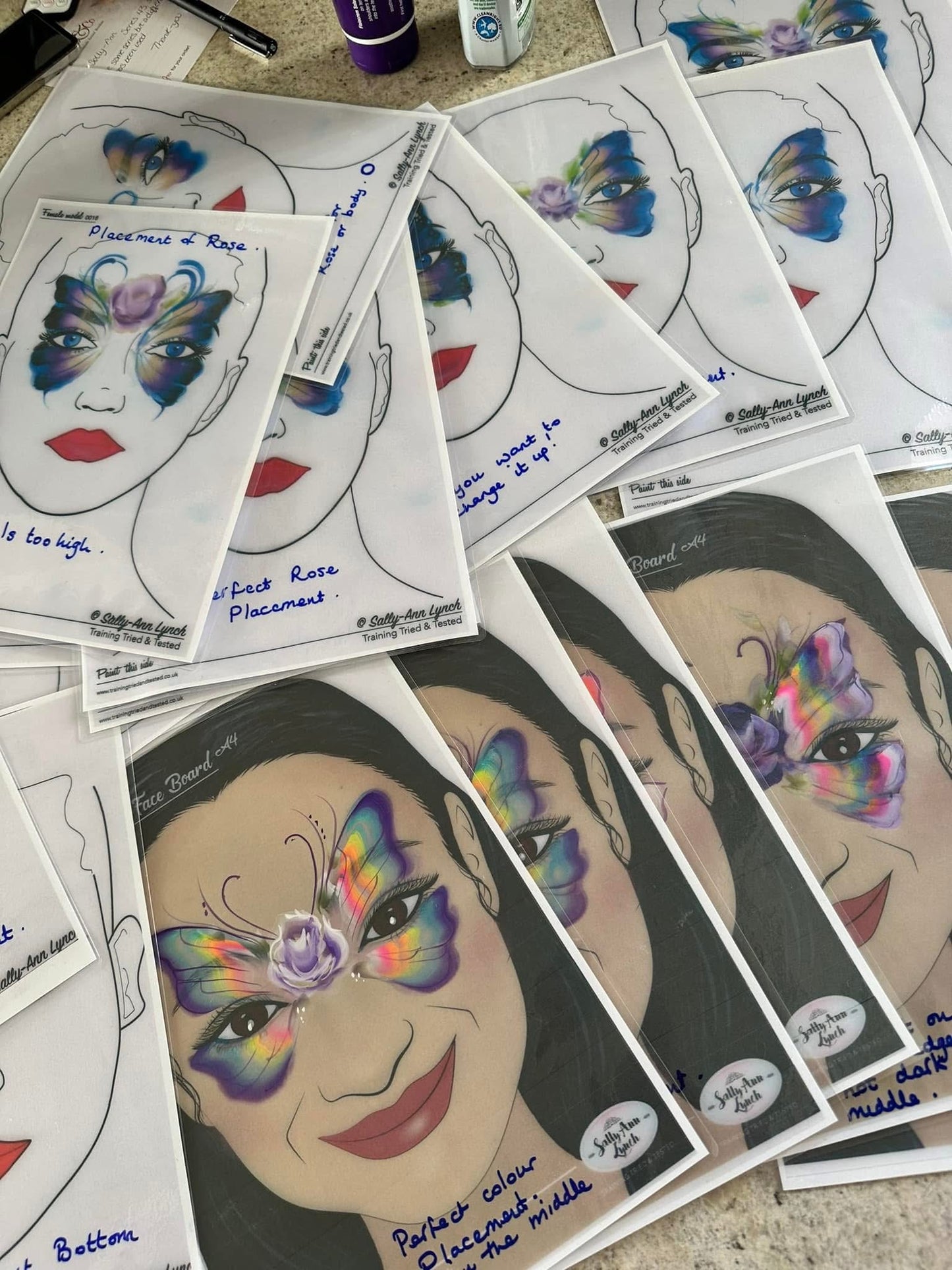 FACE PAINTING TRAINING - ONE TO ONE SESSIONS (Upon Application) Drop me a message or an email