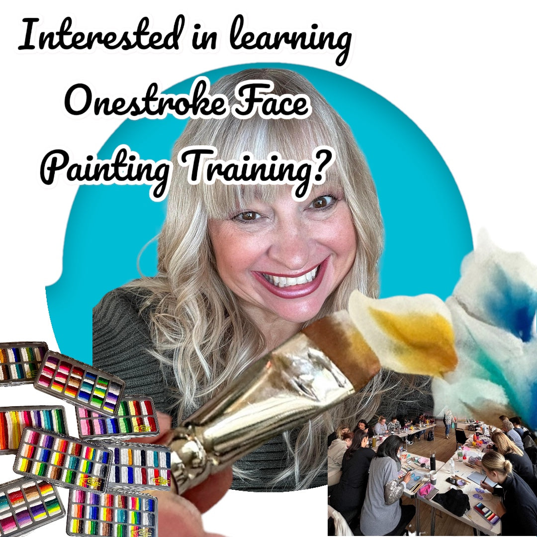 FACE PAINTING TRAINING - ONE TO ONE SESSIONS (Upon Application) Drop me a message or an email