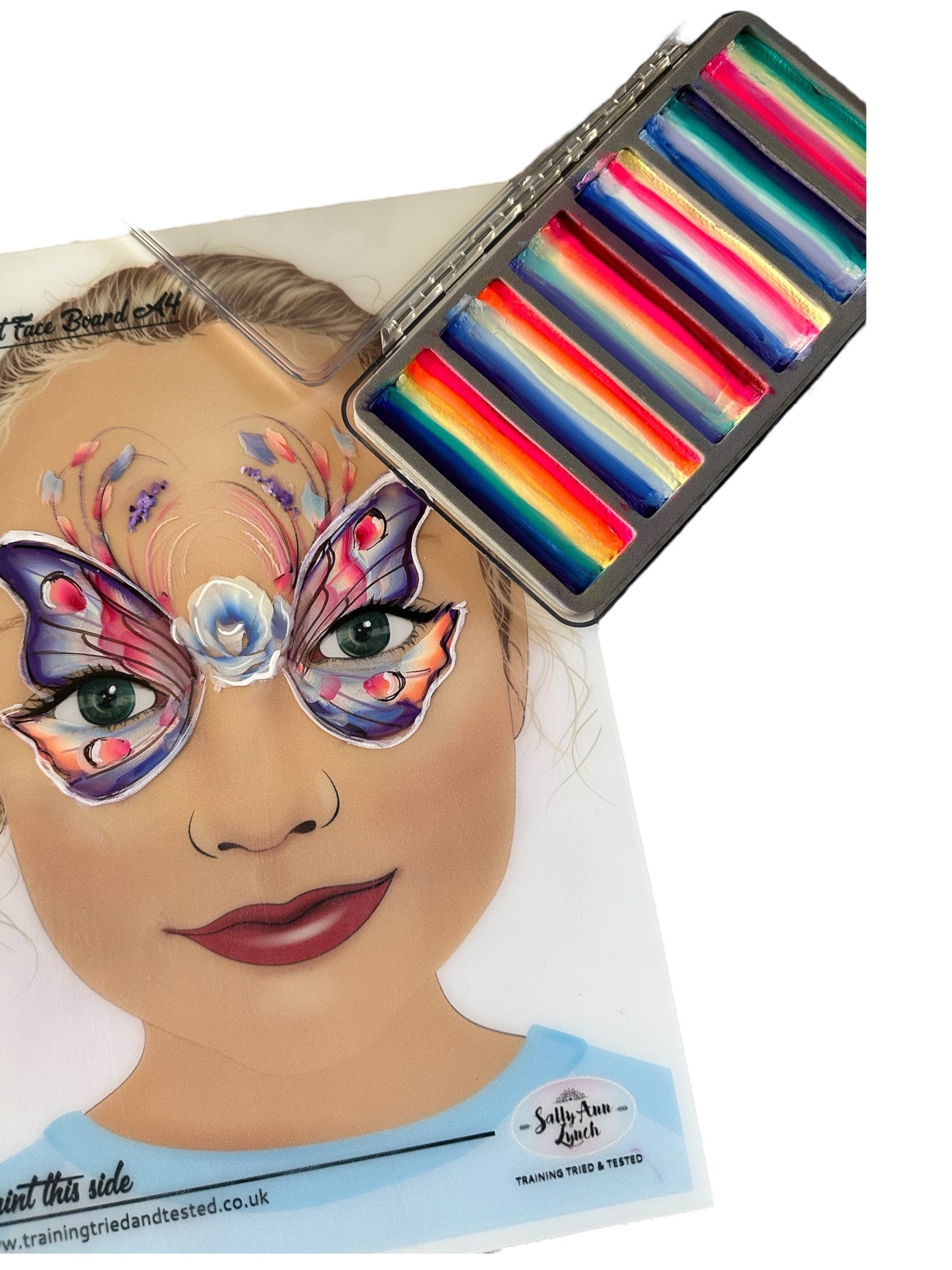 Colour Explosion Onestroke Face painting palette