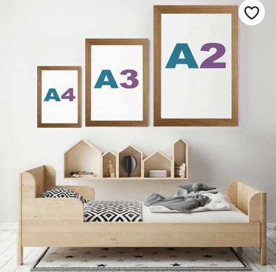 A2 6 x Child Face Practice & Display Board (Landscape) by Sally-Ann Lynch Training Tried & Tested