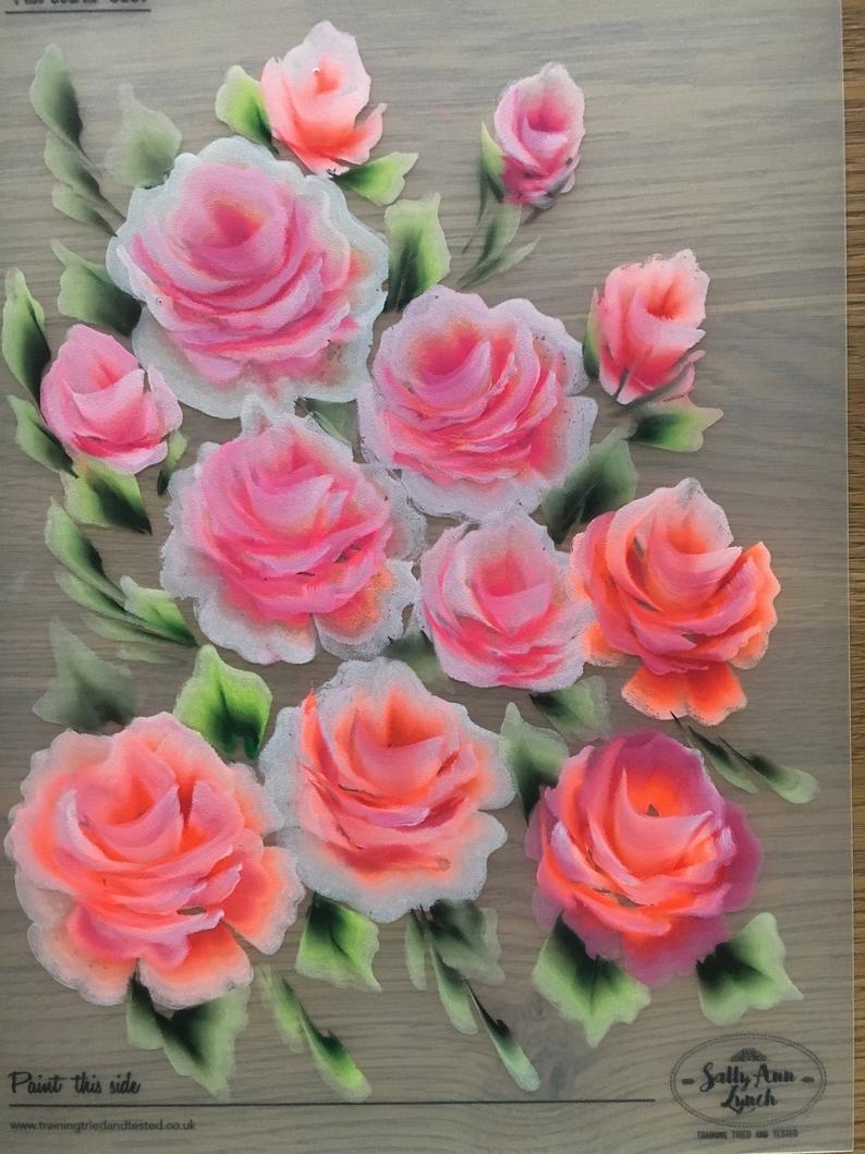 A2 Clear Practice & Display Face Painting Board by Sally-Ann Lynch